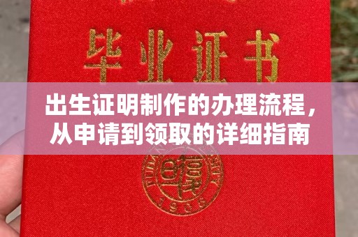 轮台出生证明制作的办理流程，从申请到领取的详细指南