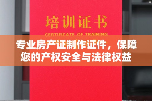 轮台专业房产证制作证件，保障您的产权安全与法律权益