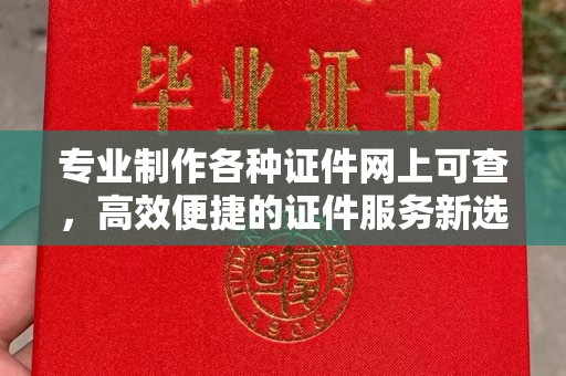 轮台专业制作各种证件网上可查，高效便捷的证件服务新选择