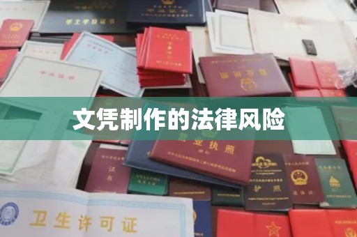 轮台文凭制作的法律风险