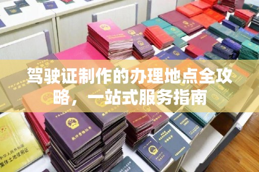 轮台驾驶证制作的办理地点全攻略，一站式服务指南