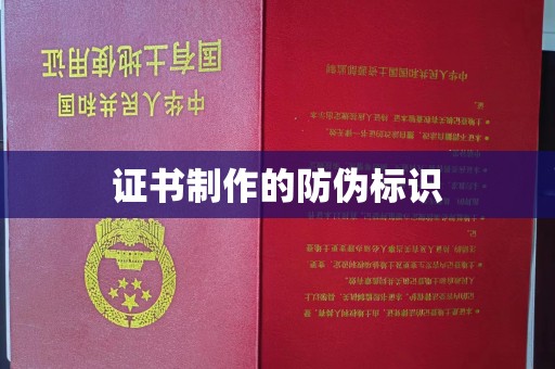轮台证书制作的防伪标识