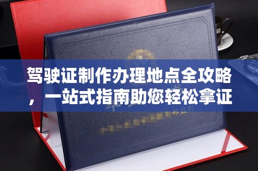 轮台驾驶证制作办理地点全攻略，一站式指南助您轻松拿证